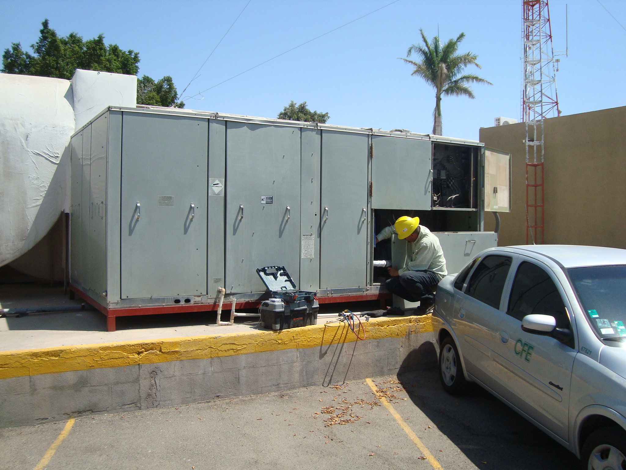 Equipo industrial de aire acondicionado